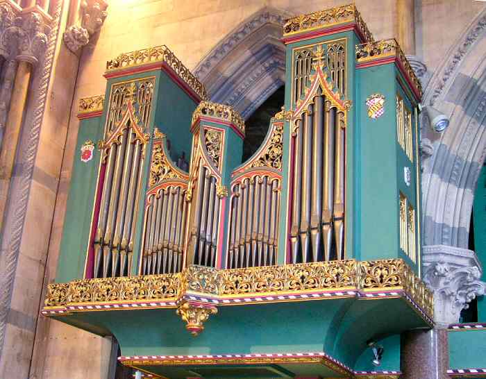 Image result for all saints church cheltenham, organ